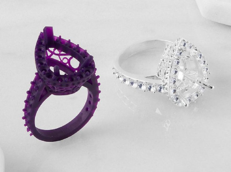 Изображение модели, напечатанной фотополимером Formlabs Castable Wax Resin 1л (2)