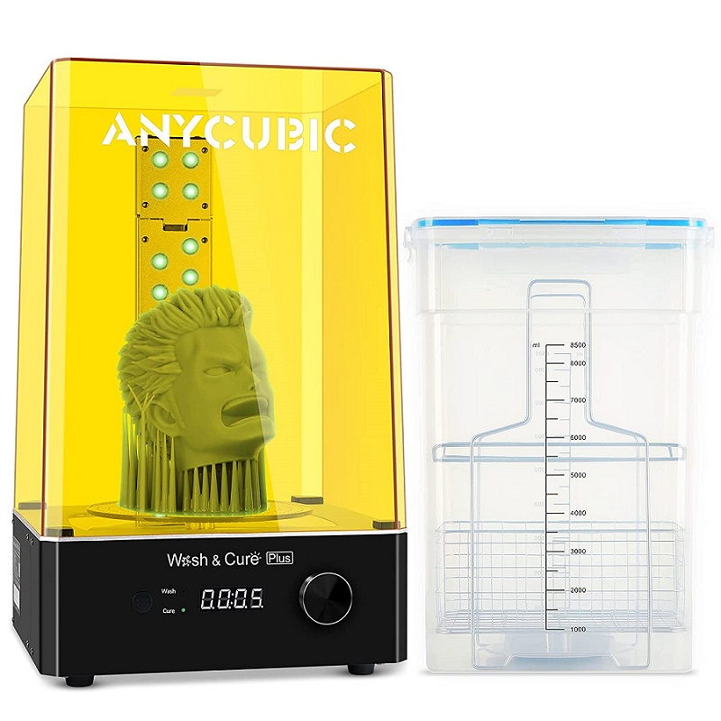 Фото Anycubic Wash and Cure Plus промывка и засветка моделей 1